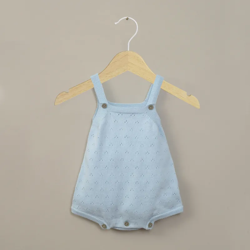 OPALINE - Bombacho celeste tejido de bebé niño 40784