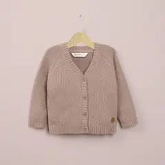 OPALINE - Chaleco beige de niño 40792