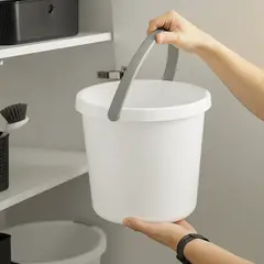 OU - Balde de Limpieza 8,5 Litros Blanco