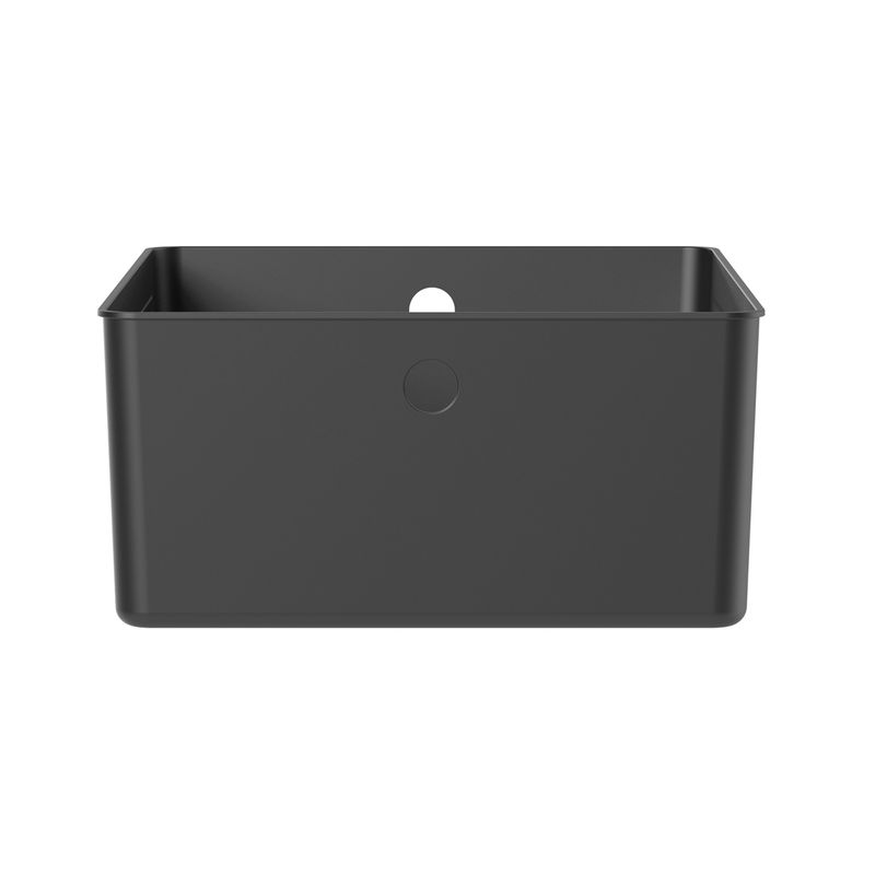 OU - Canasto Organizador 12 Litros Flow Negro - Negro