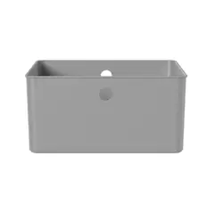 OU - Canasto Organizador 12 Litros Flow Gris - Gris