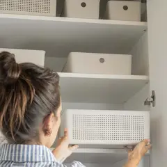 OU - Canasto Organizador 8,2 Litros Flow Blanco