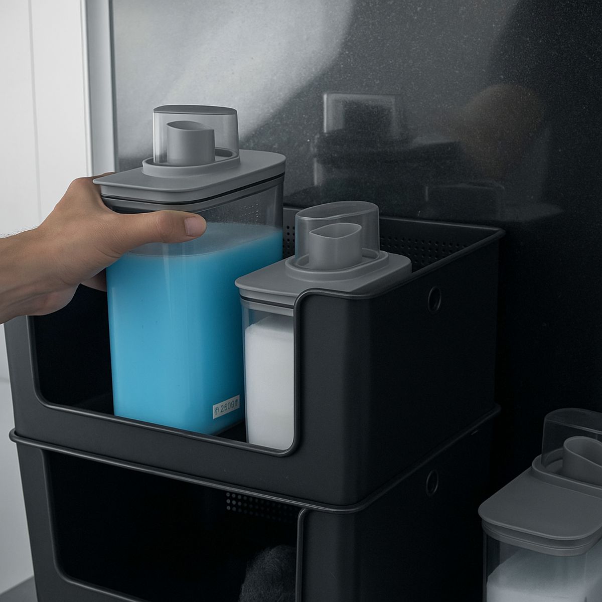 OU - Dispensador de detergente 2,3 litros Gris