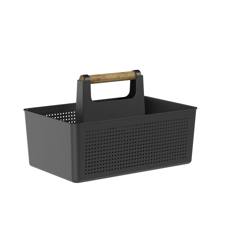 OU - Organizador Productos Limpieza Flow Negro - Negro
