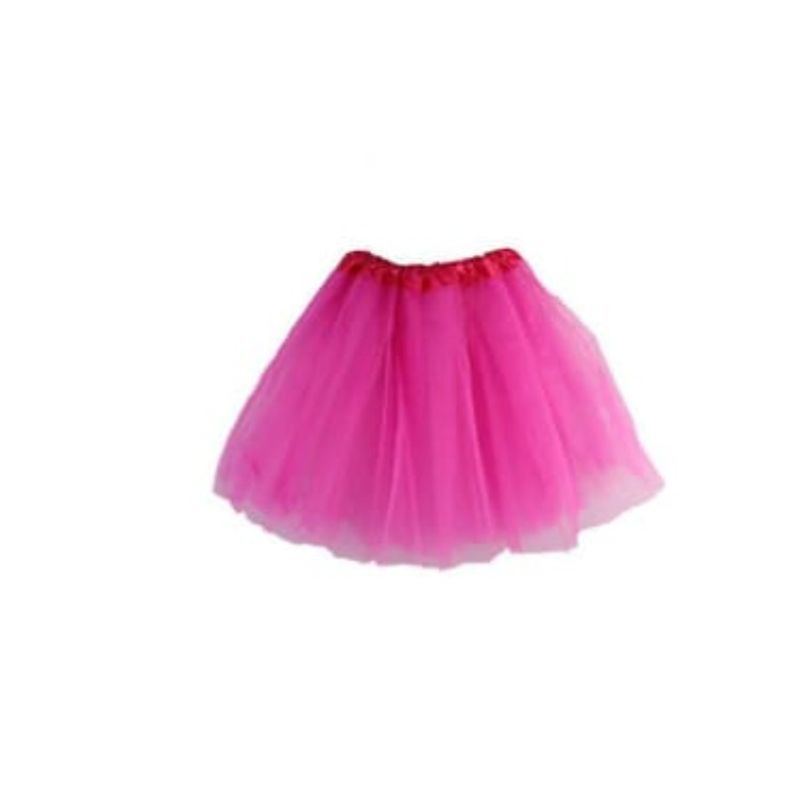 GENERICO - Tutú De Tela Color Fucsia Para Niñas 40 Cm