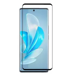 GENERICO - Lamina Vidrio Templado Completo Para Vivo V29 5g - Negro