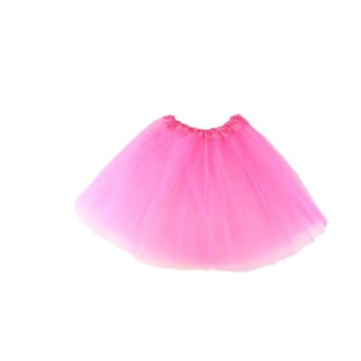 GENERICO - Tutú De Tela Color Rosa Para Niñas 40 Cm
