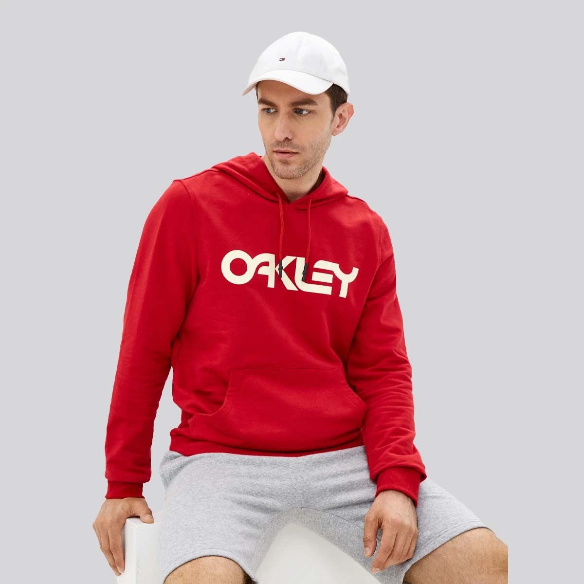 OAKLEY - Polerón Hombre B1B Po Oakley Flame Red