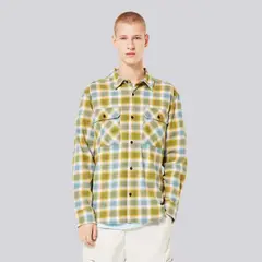 OAKLEY - Camisa Hombre 90s Plaid LS Pacific/Mist/Sulfid Check