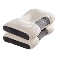 GENERICO - Pack X2 Almohada Ergonómica Ortopédica Extra Cervical