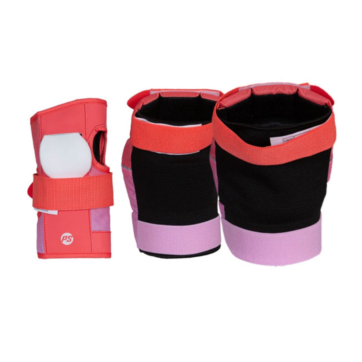 POWERSLIDE - Set de protecciones Standar Powerslide Red Pink