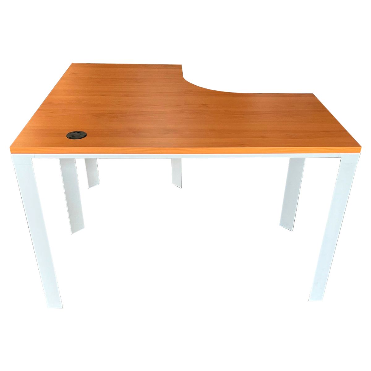 AGM - Escritorio Ferrara Tipo Bench en L 120cm Peral Derecho