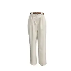 VELVET - Pantalon Zara Pinzas Marron Mujer
