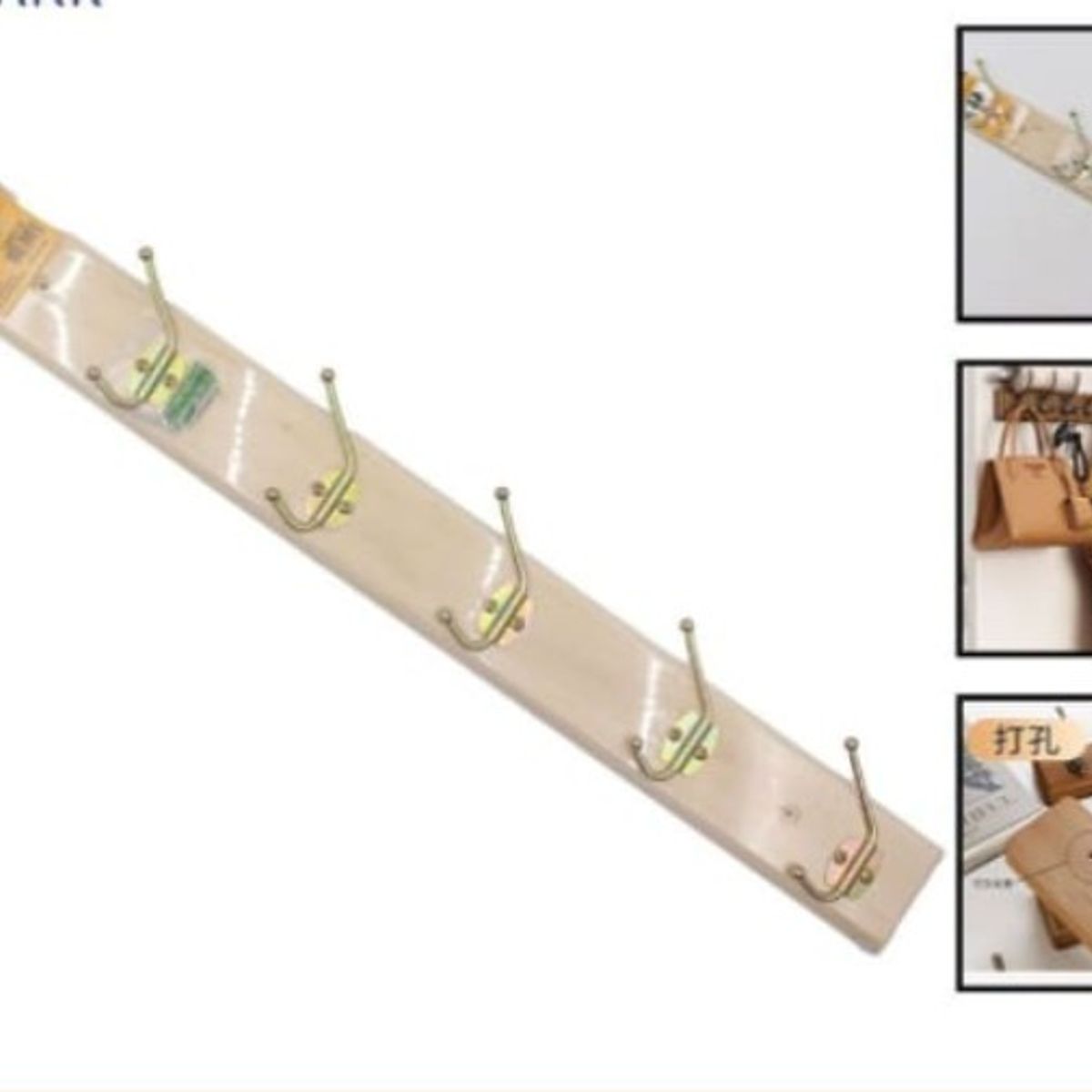 GENERICO - Perchero De 6 Ganchos Para Ropa