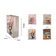 GENERICO - Bolsa De Regalo 40 X 31 X 12 Cm