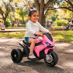 TOYUN TOYUN - Moto Electrica Recargable Niños Niñas 6v Rosa
