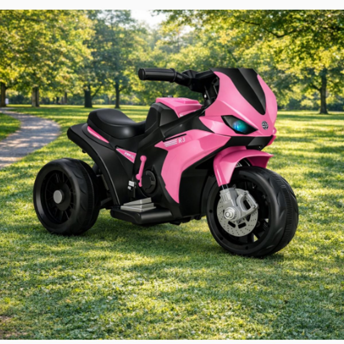 TOYUN TOYUN - Moto Electrica Recargable Niños Niñas 6v Rosa