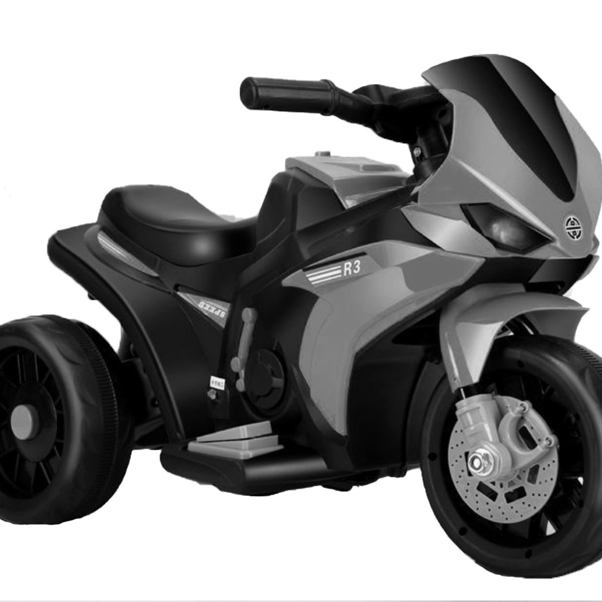 TOYUN TOYUN - Moto Electrica Recargable Niños Niñas 6v Negro
