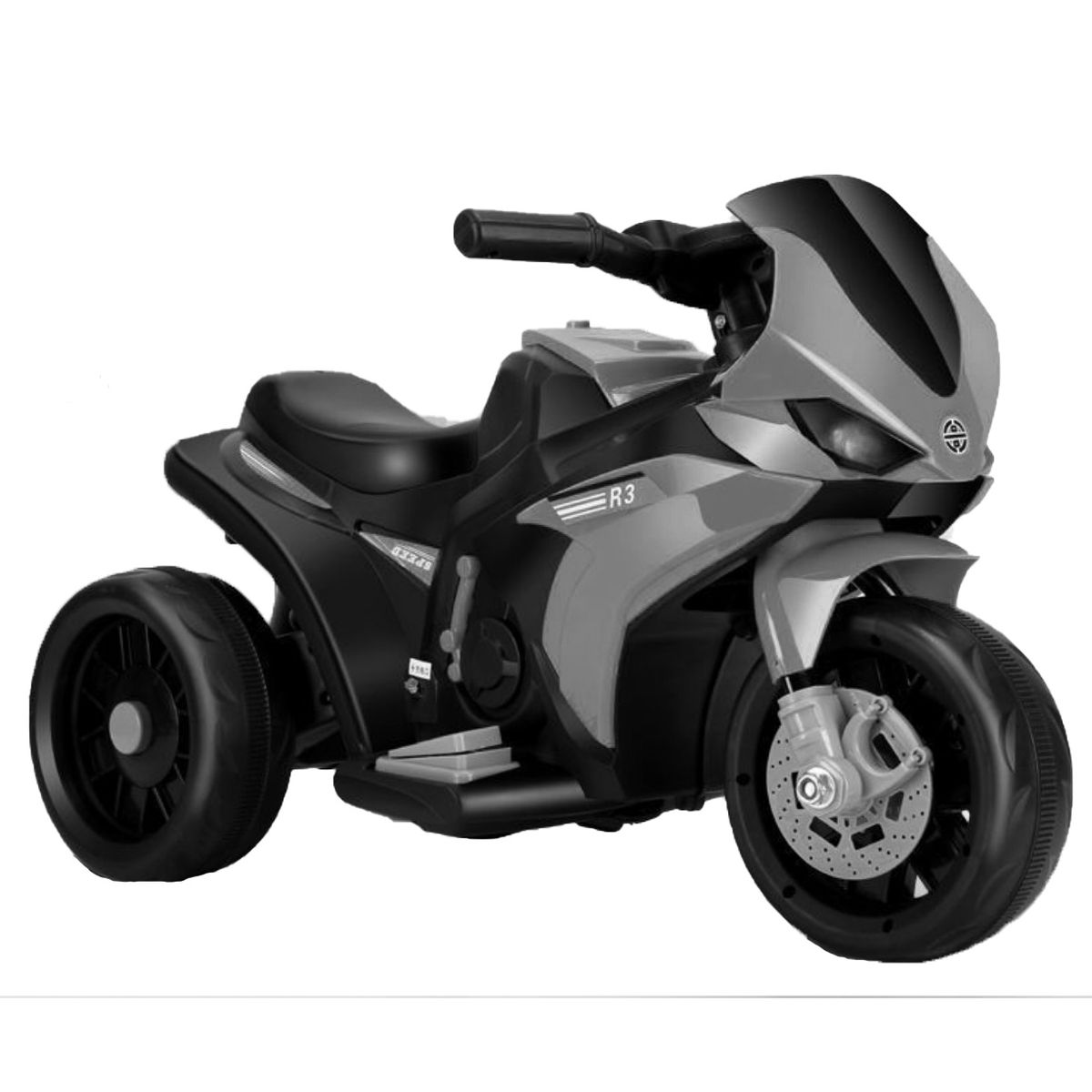 TOYUN TOYUN - Moto Electrica Recargable Niños Niñas 6v Negro