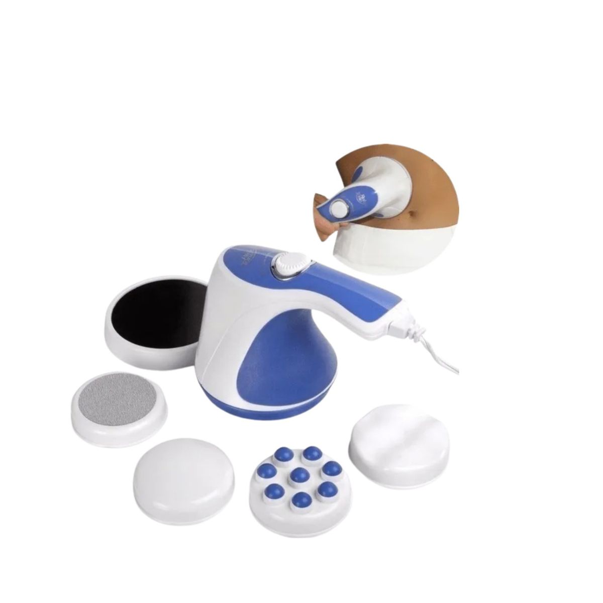 GENERICO - Masajeador Corporal Relax &spin Tone Relaja Tonifica 5 Pieza SKU: CF