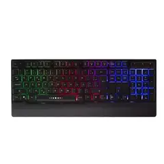 GENERICO - Teclado Barato Gamer Led Rgb Iluminado Computador Pc Wb100
