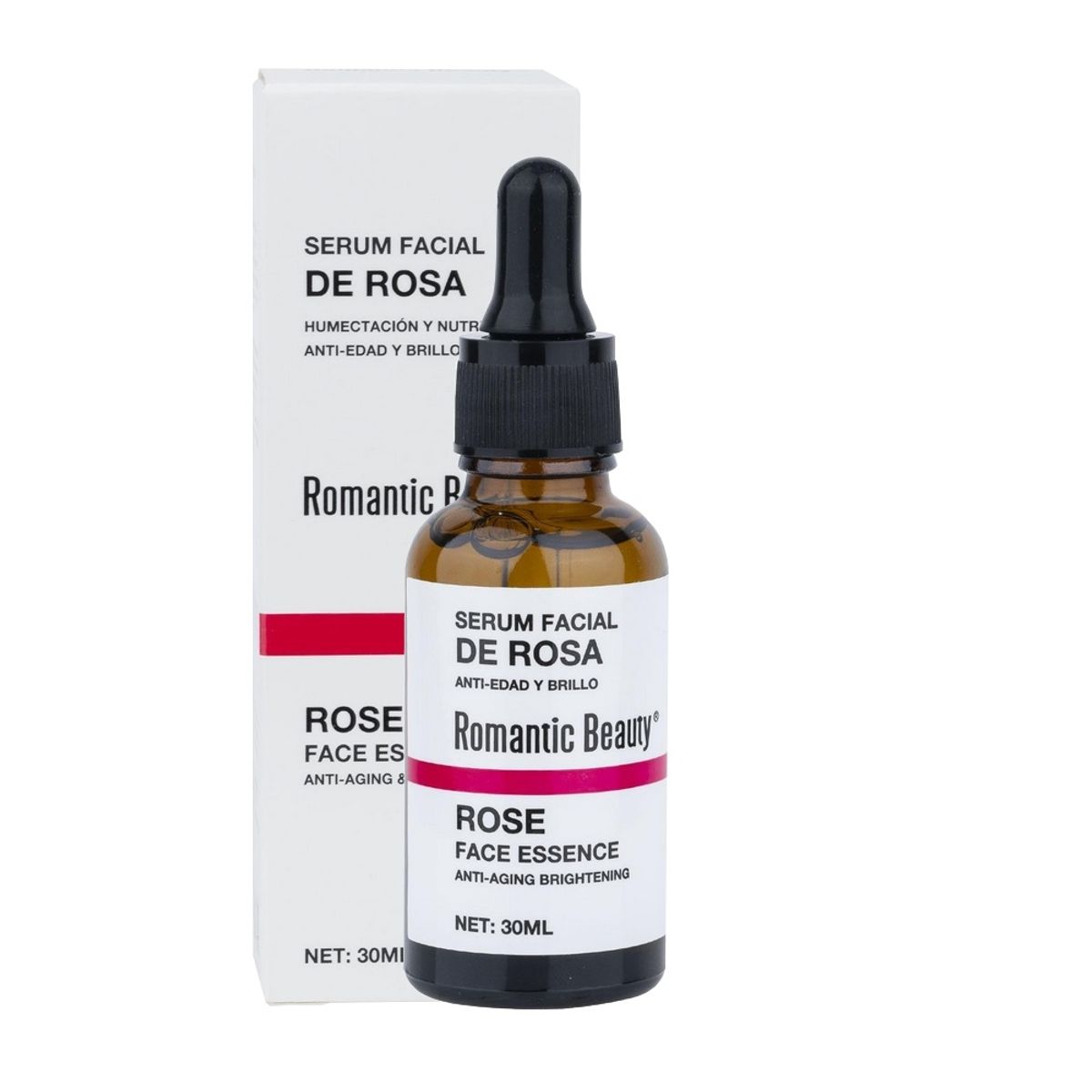 GENERICO - Serum Esencial Rosa  Anti-Edad y Luminosidad en Cada Gota