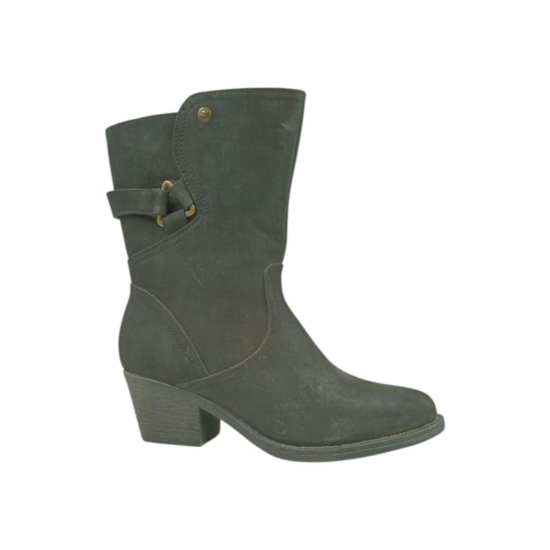 HERIEL - Bota Negra Baja Mujer