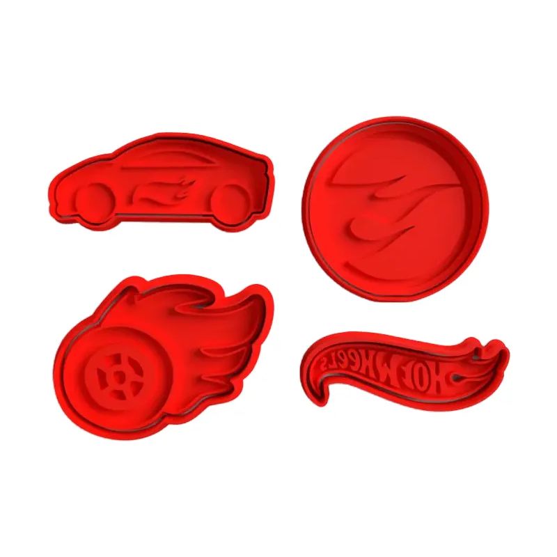 GENERICO - Molde para galletas - Hotwheels