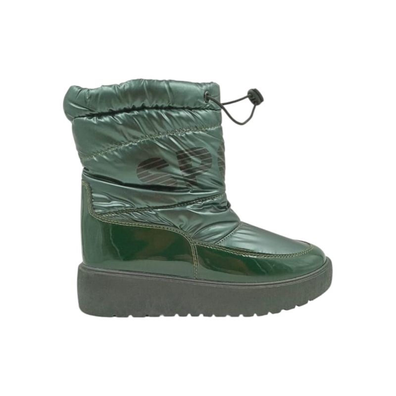 HERIEL - Bota Verde Impermeable Mujer