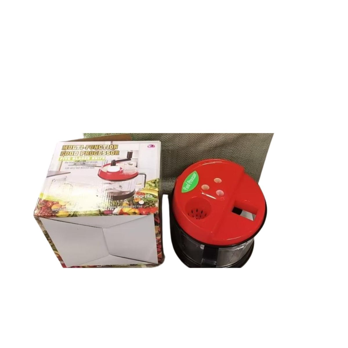 GENERICO - Picador Alimentos Manual Procesador Multiuso Surtido SKU TN
