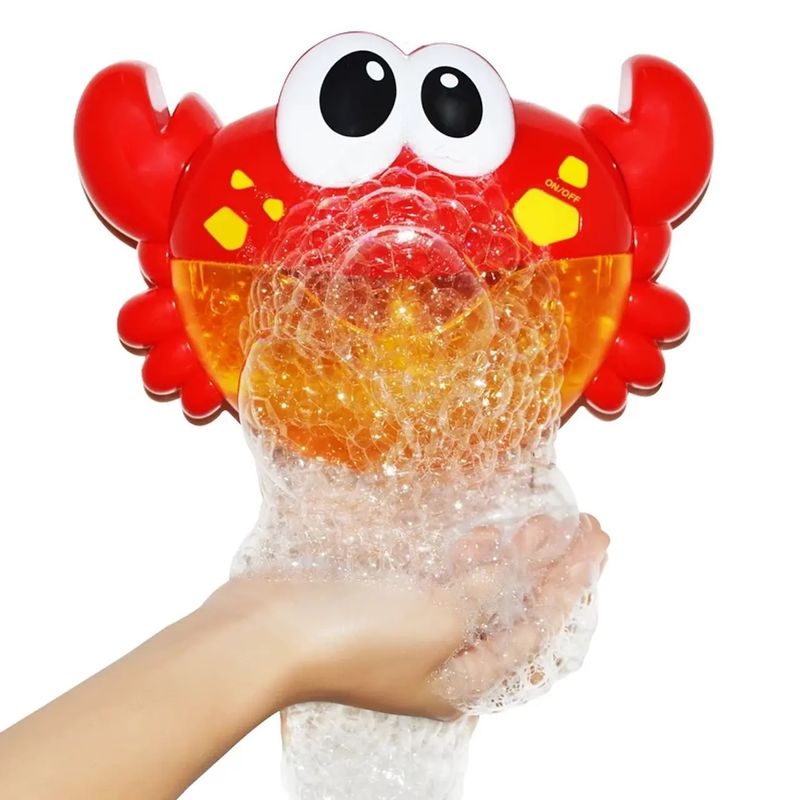 GENERICO - Cangrejo Juguete De Burbujas Para Baño De Bebé