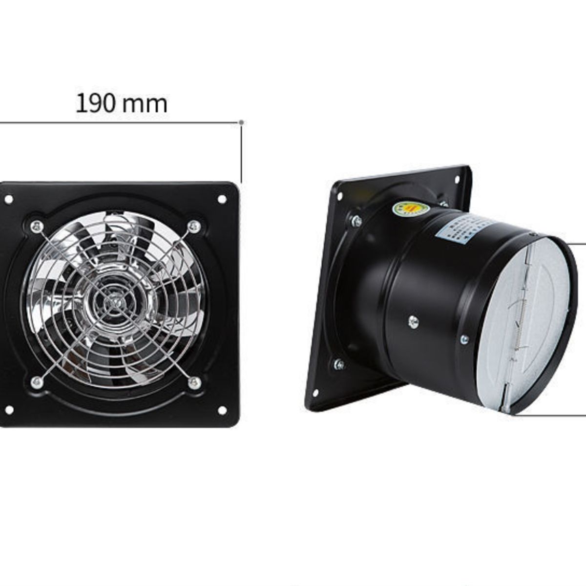 ATURE - Extractor De Aire Metálico Industrial 6 Pulgada 15cm 40w