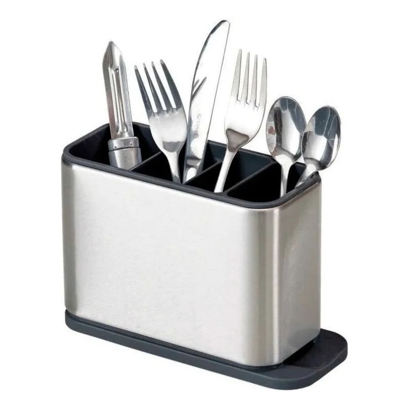 GENERICO - Escurridor De Cubiertos Utencilios Cocina Acero Inoxidable