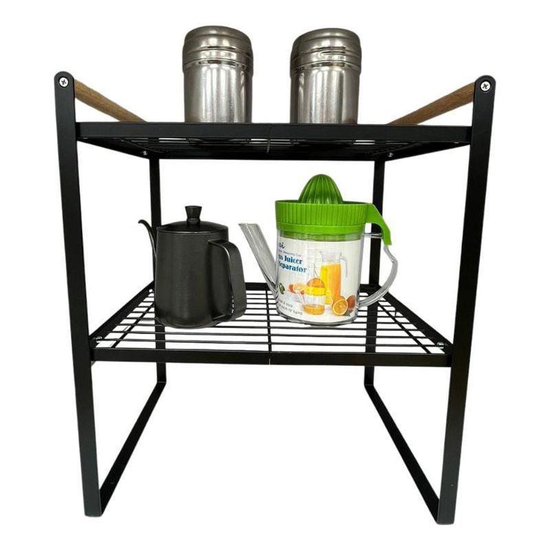 GENERICO - Organizador De Gabinetes De Cocina Estante 2 Niveles