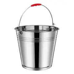 GENERICO - Hielera De Acero Inoxidable Cubetera Balde Pack 3 24 X 21cm