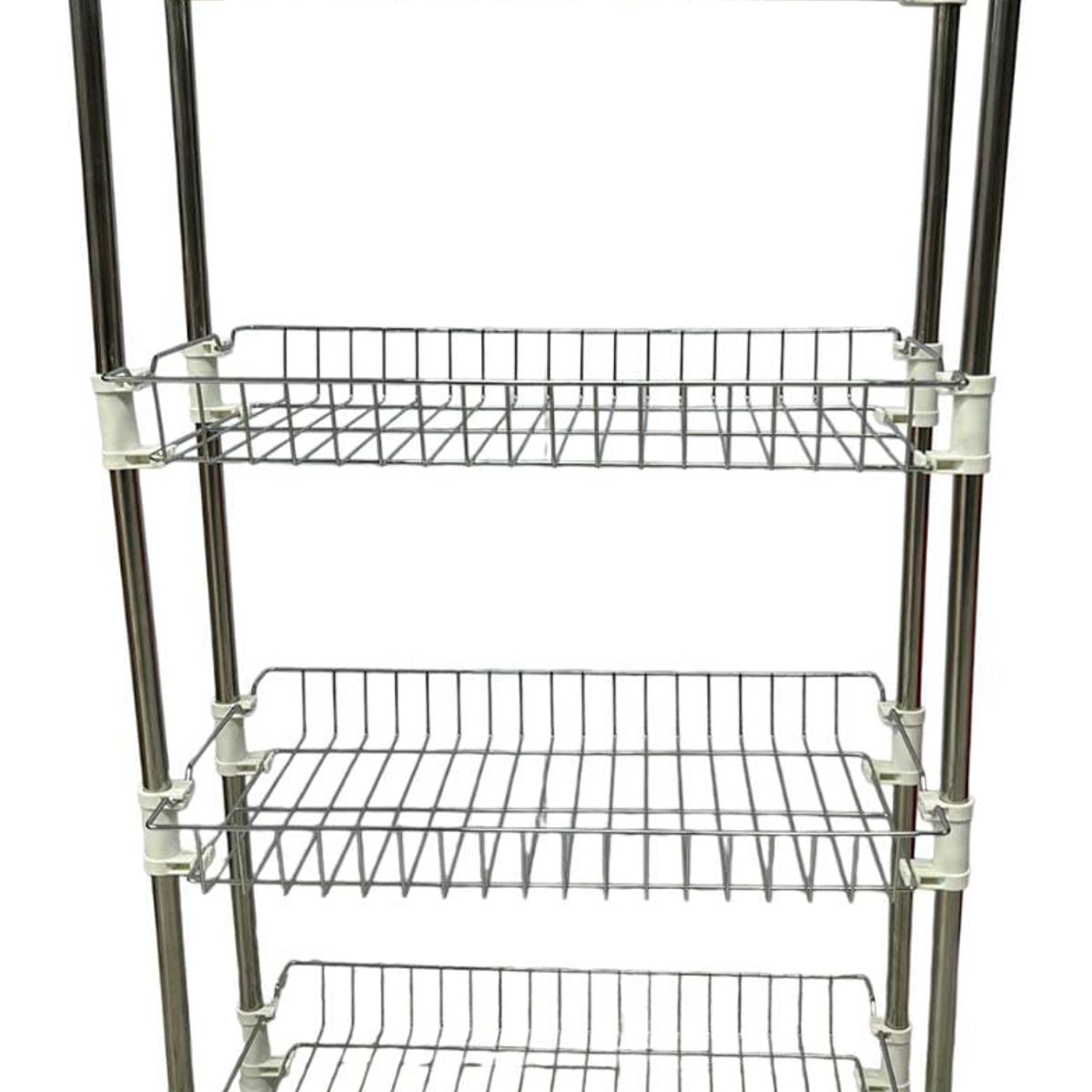 GENERICO - Estante Organizador De Frutas Multifuncional 4 Niveles