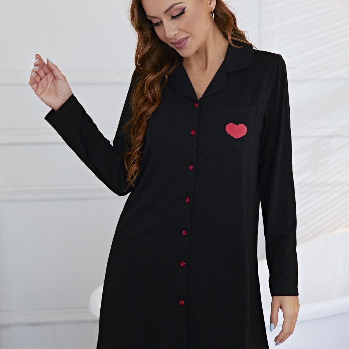 VELVET - Bata Vincenza Algodón Negro