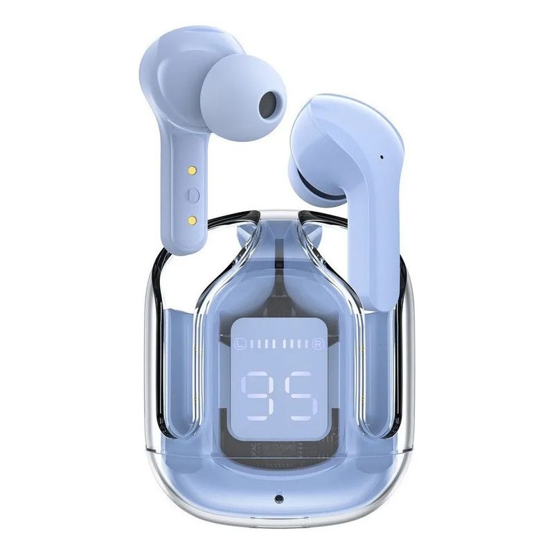 GENERICO - Audifonos Inalámbricos Pantalla Digital Reducción Ruido Ipx4 Azul