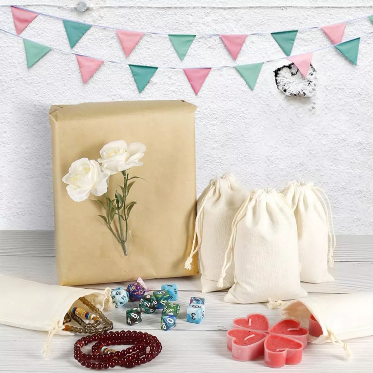 ATURE - Pack 12 Bolsa Saquito Crea Biodegradable 18x30cm