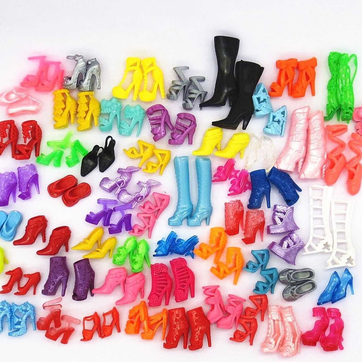 GENERICO - Zapatos y accesorios para muñecas Barbie