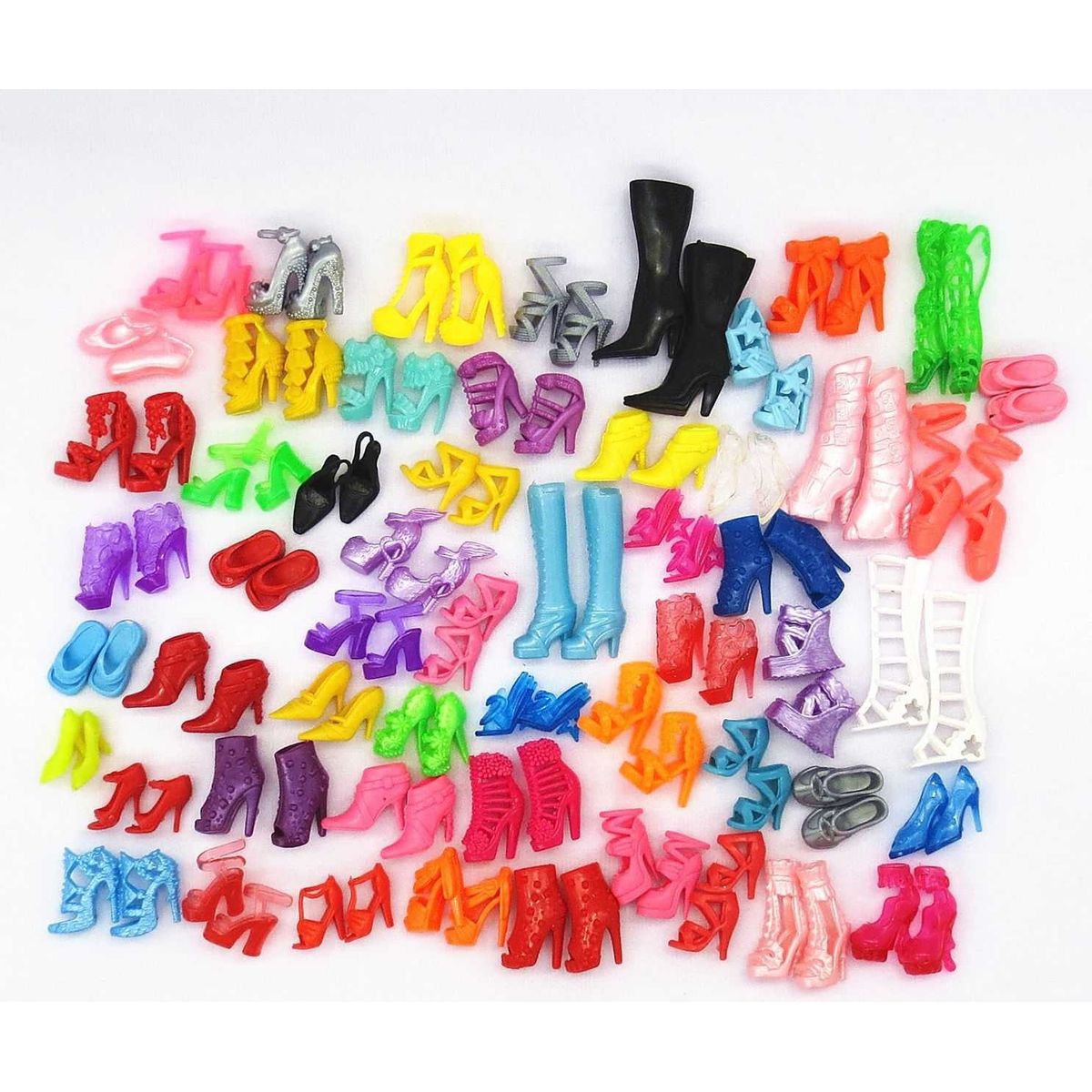 GENERICO - Zapatos y accesorios para muñecas Barbie