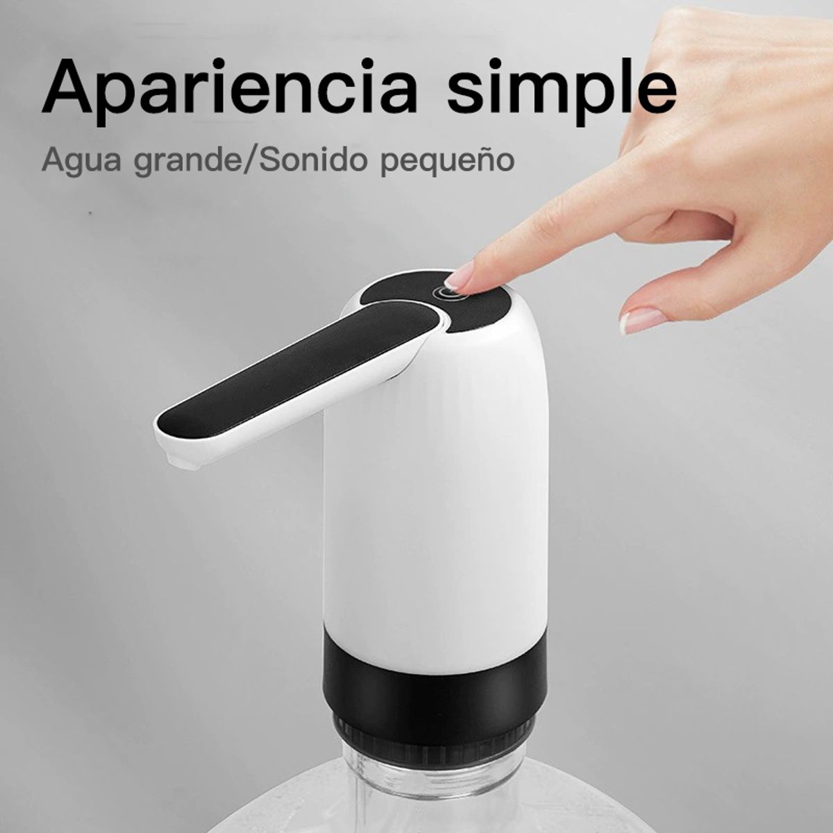GENERICO - Dispensador Agua Portátil USB - Recarga Rápida