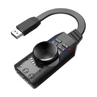 Tarjeta Sonido Usb 7.1 Gamer Plextone Pc Mak Linux 24 Bit