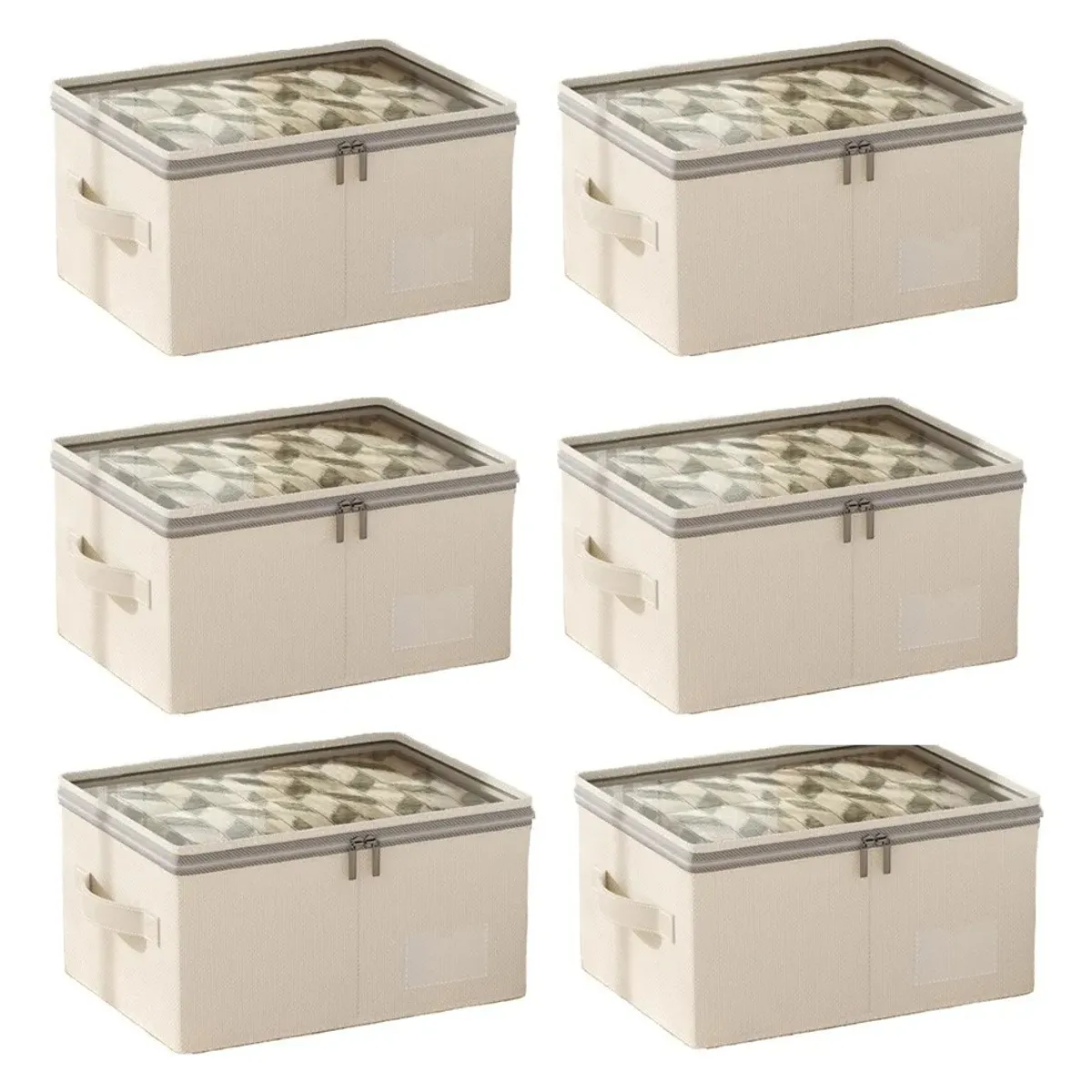 EVERSO - Cajas Organizadoras Plegables Closet Almacenamiento De Ropa Pack 6