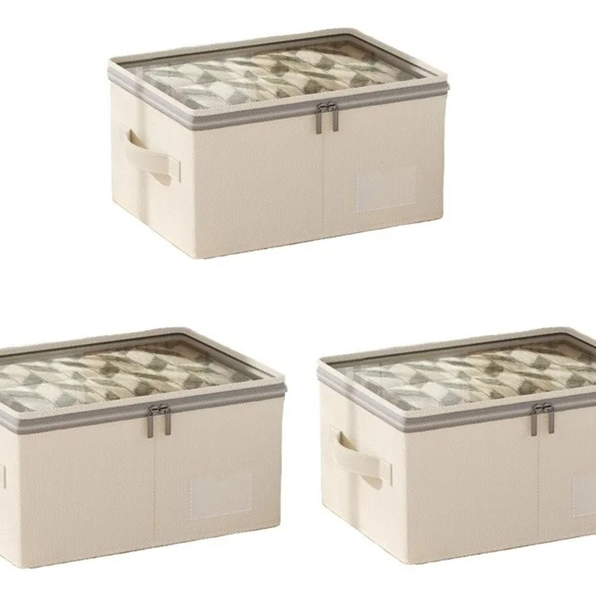 EVERSO - Cajas Organizadoras Plegables Closet Almacenamiento De Ropa Pack 3