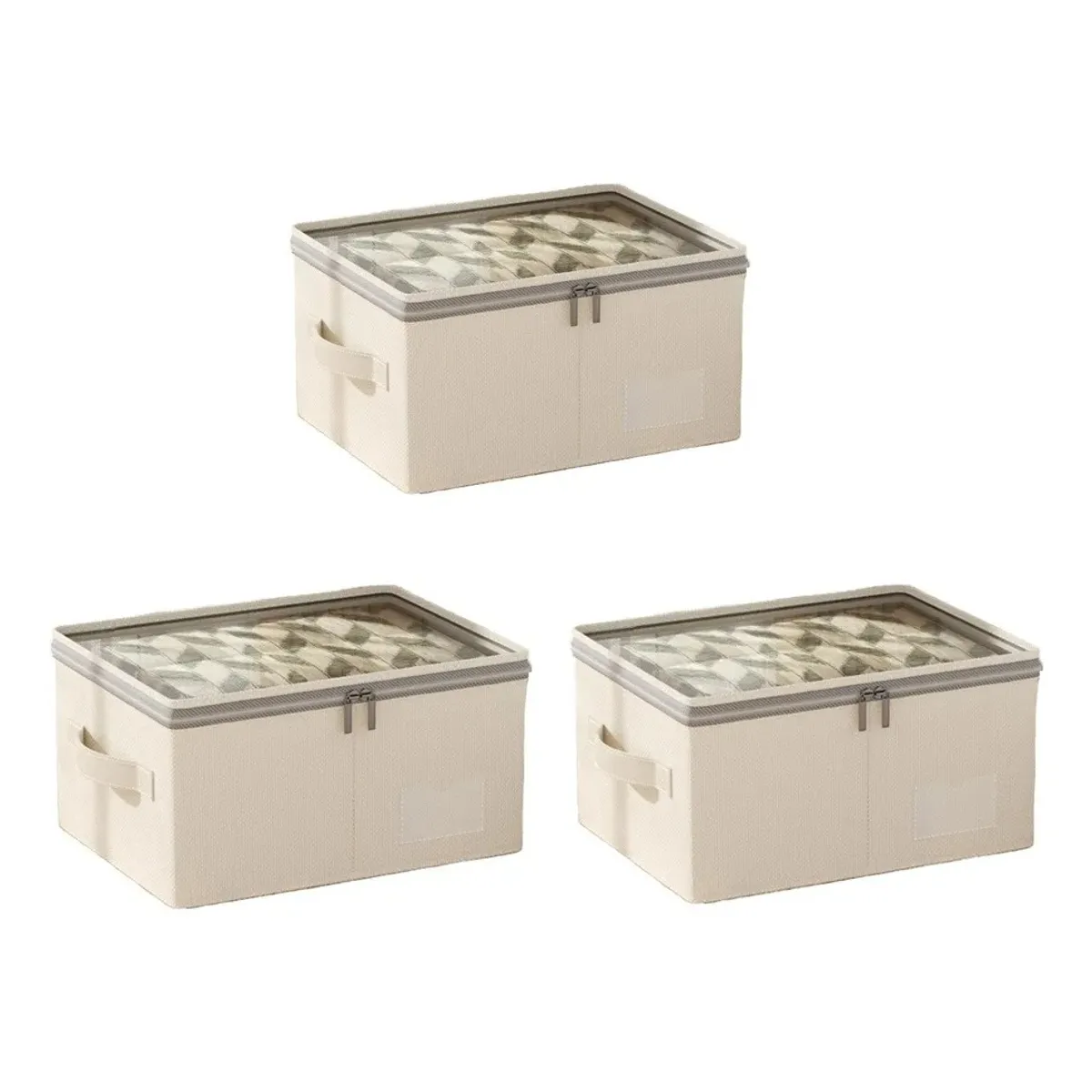 EVERSO - Cajas Organizadoras Plegables Closet Almacenamiento De Ropa Pack 3