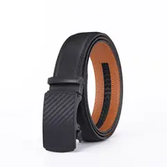 ATURE - Cinturón De Cuero Genuino Hebilla Automática Para Hombre