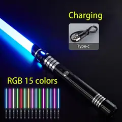 PUREPOWER - Sable Jedi Star Wars RGB sonido - Regalo Navidad Halloween