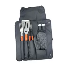 TIOZONEY - Juego de utensilios para barbacoa