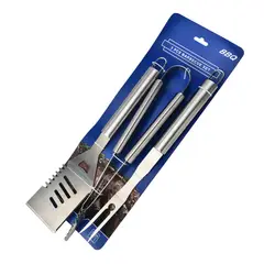 TIOZONEY - 3 pzas Juego de utensilios para barbacoa